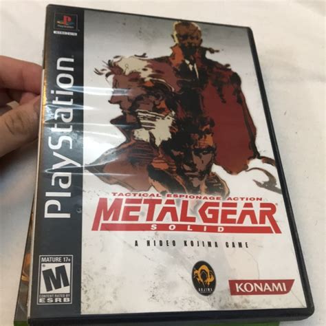 metal gear solid ps1 case long box|For the PS1 Long box fans. Finally found an extremely .